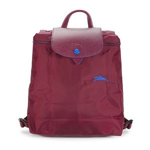 Longchamp Le Pliage Mini Backback Plum